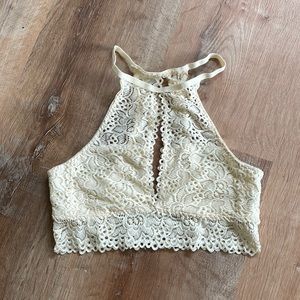 Cream bralette
